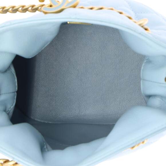 Pending Cc Drawstring Bucket Bag #205603C50B - Picture 5 of 6